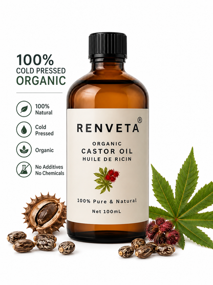 Organic Cold Pressed Castor Oil
